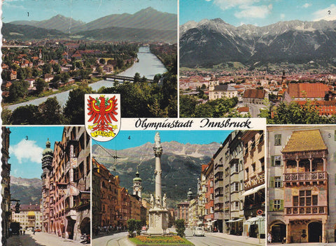 POSTAL B7869: ALEMANIA: INNSBRUCK