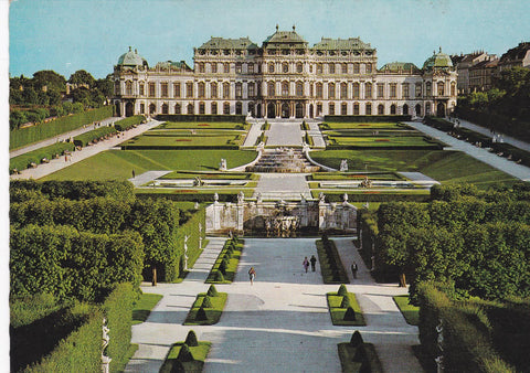 POSTAL B7871: VIENA: CASTILLO BELVEDERE