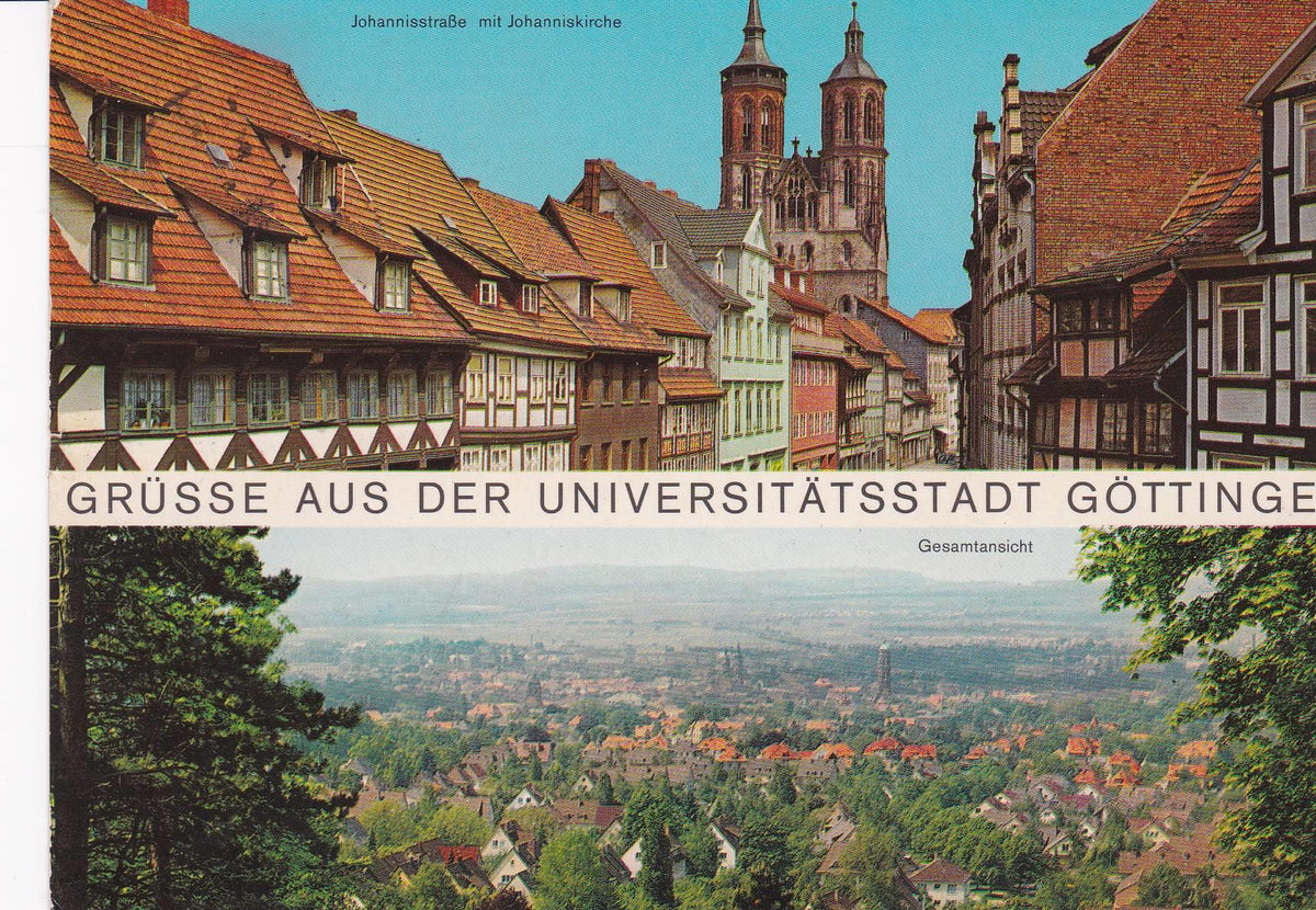 POSTAL B7875: ALEMANIA: UNIVERSIDAD GOTTINGEN