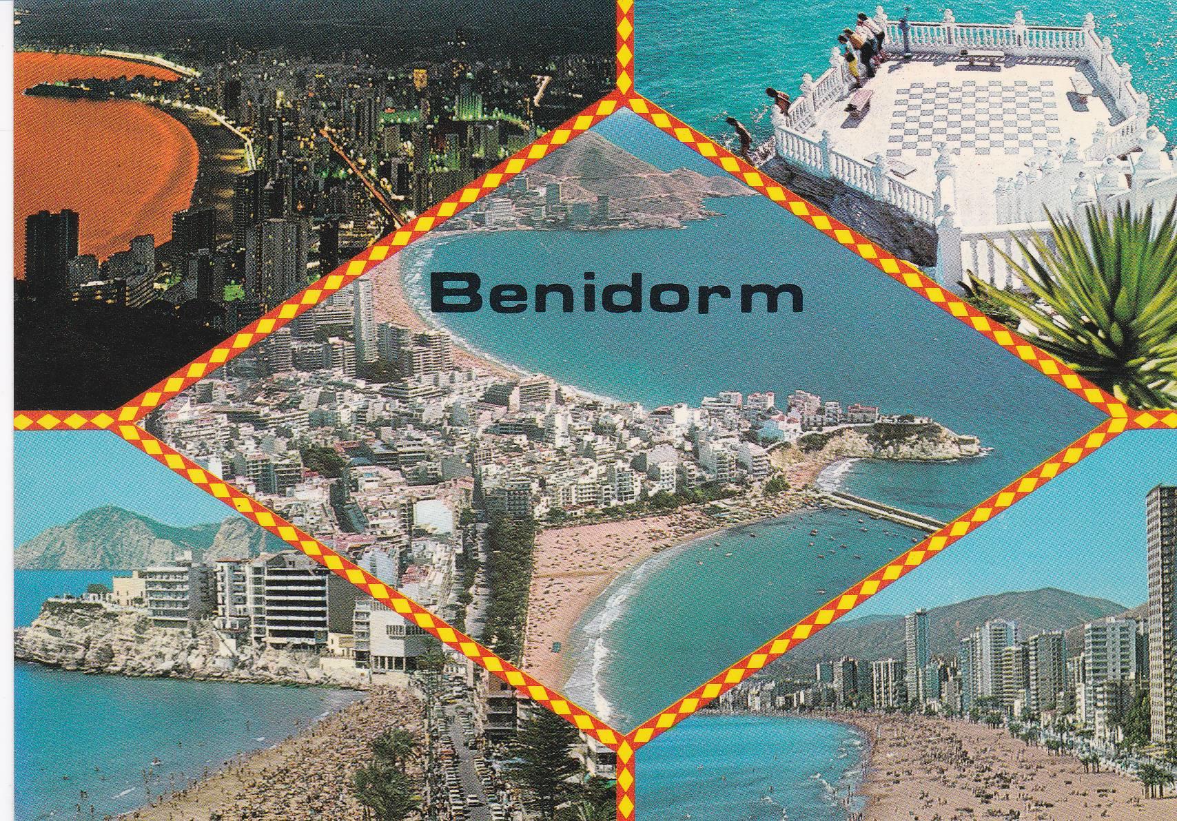 POSTAL B7877: ALICANTE: BENIDORM