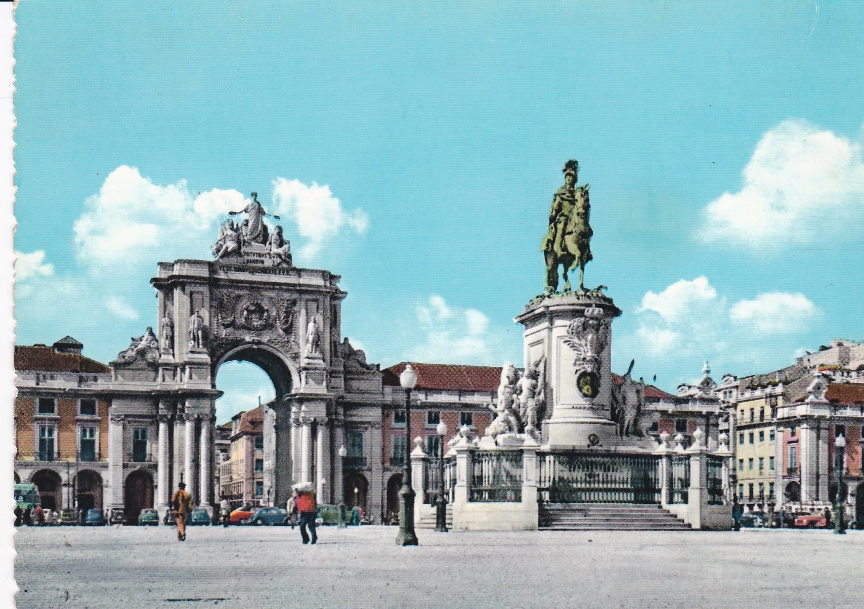POSTAL B7883: PORTUGAL: PLAZA DEL COMERCIO