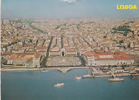 POSTAL B7886: PORTUGAL: LISBOA. VISTA AEREA