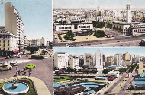 POSTAL B7891: FRANCIA: CASABLANCA. FLANDRIN