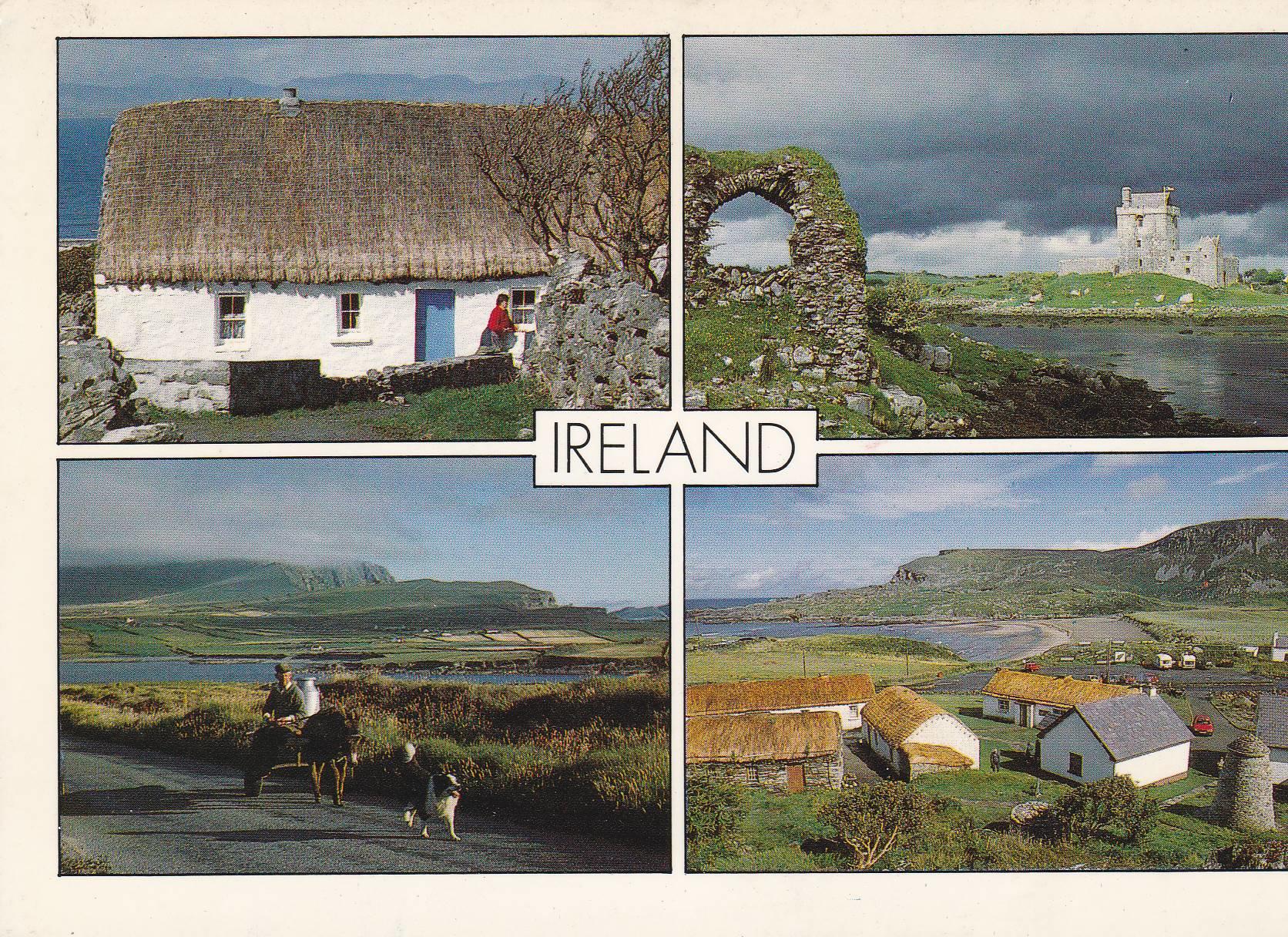 POSTAL B7893: IRLANDA: DIVERSOS ASPECTOS