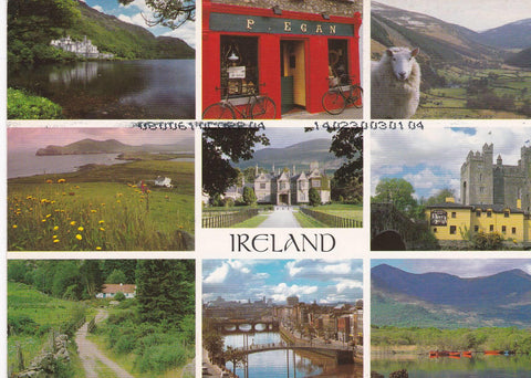 POSTAL B7894: IRLANDA: DIVERSOS ASPECTOS