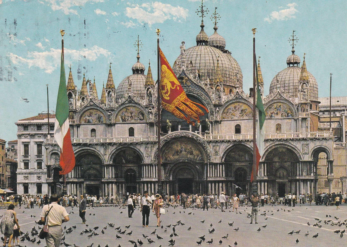 POSTAL B7896: VENECIA: BASILICA DE SAN MARCOS