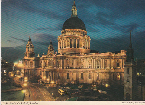 POSTAL B7899: LONDRES: CATEDRAL DE ST PAUL