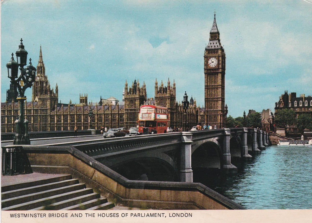 POSTAL B7900: LONDRES: PARLAMENTO BRITANICO