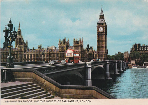 POSTAL B7900: LONDRES: PARLAMENTO BRITANICO