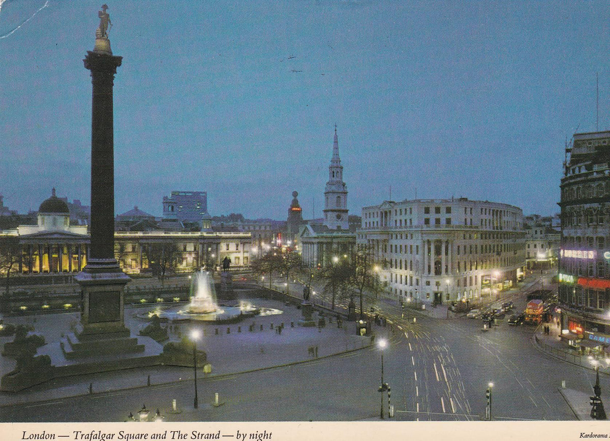 POSTAL B7902: LONDRES: TRAFALGAR SQUARE