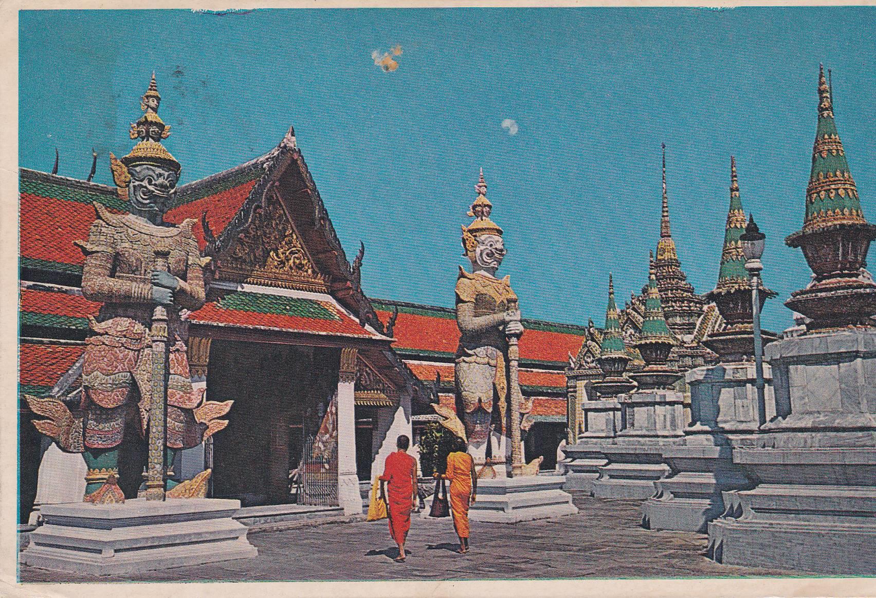 POSTAL B7903: TAILANDIA: TEMPLO SILPA