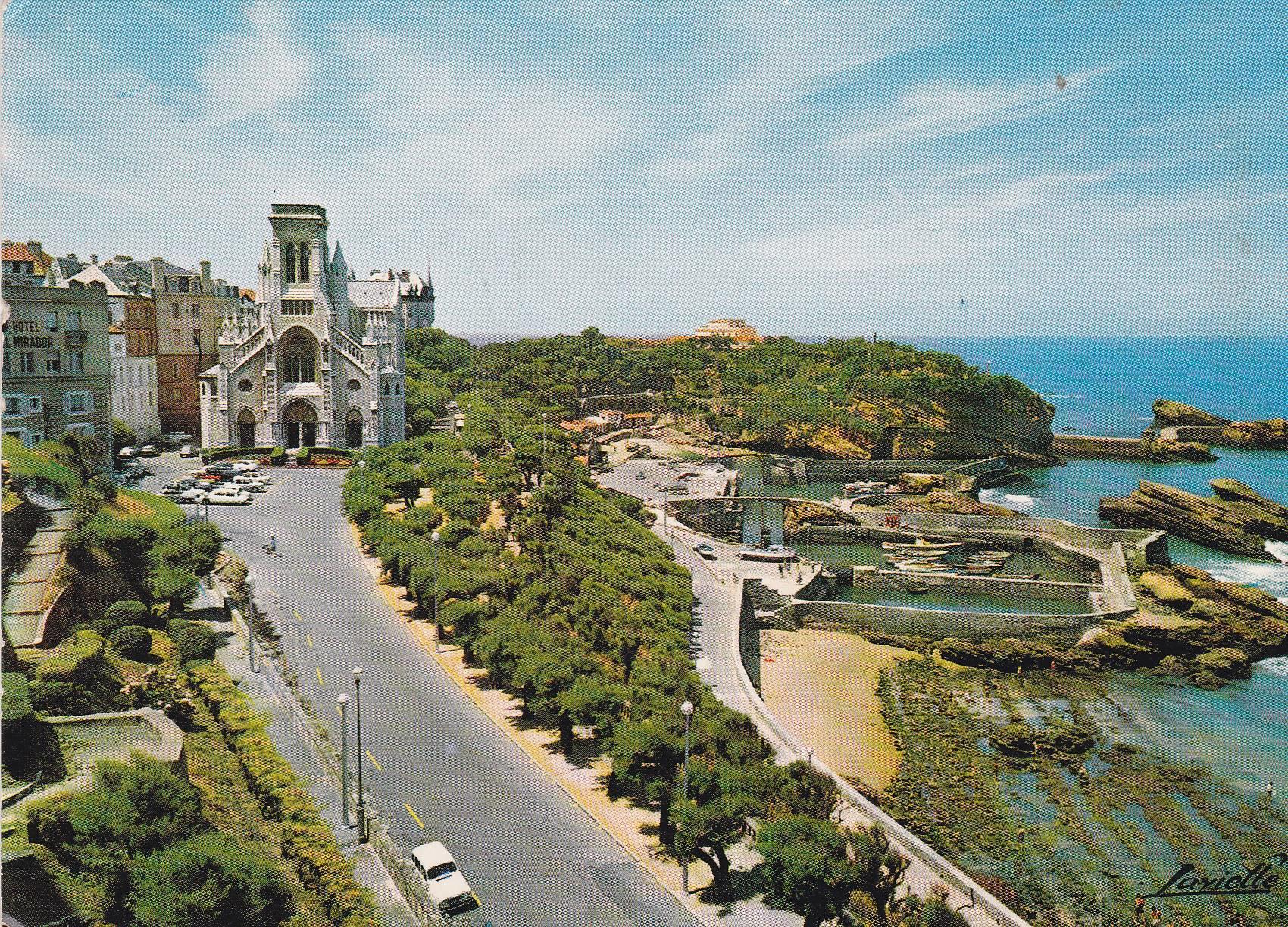 POSTAL B7908: FRANCIA: BIARRITZ. VISTA AEREA