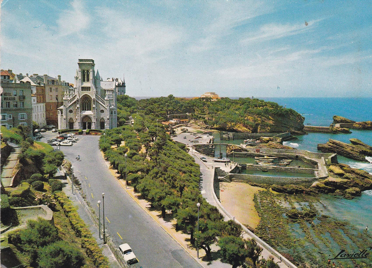 POSTAL B7908: FRANCIA: BIARRITZ. VISTA AEREA