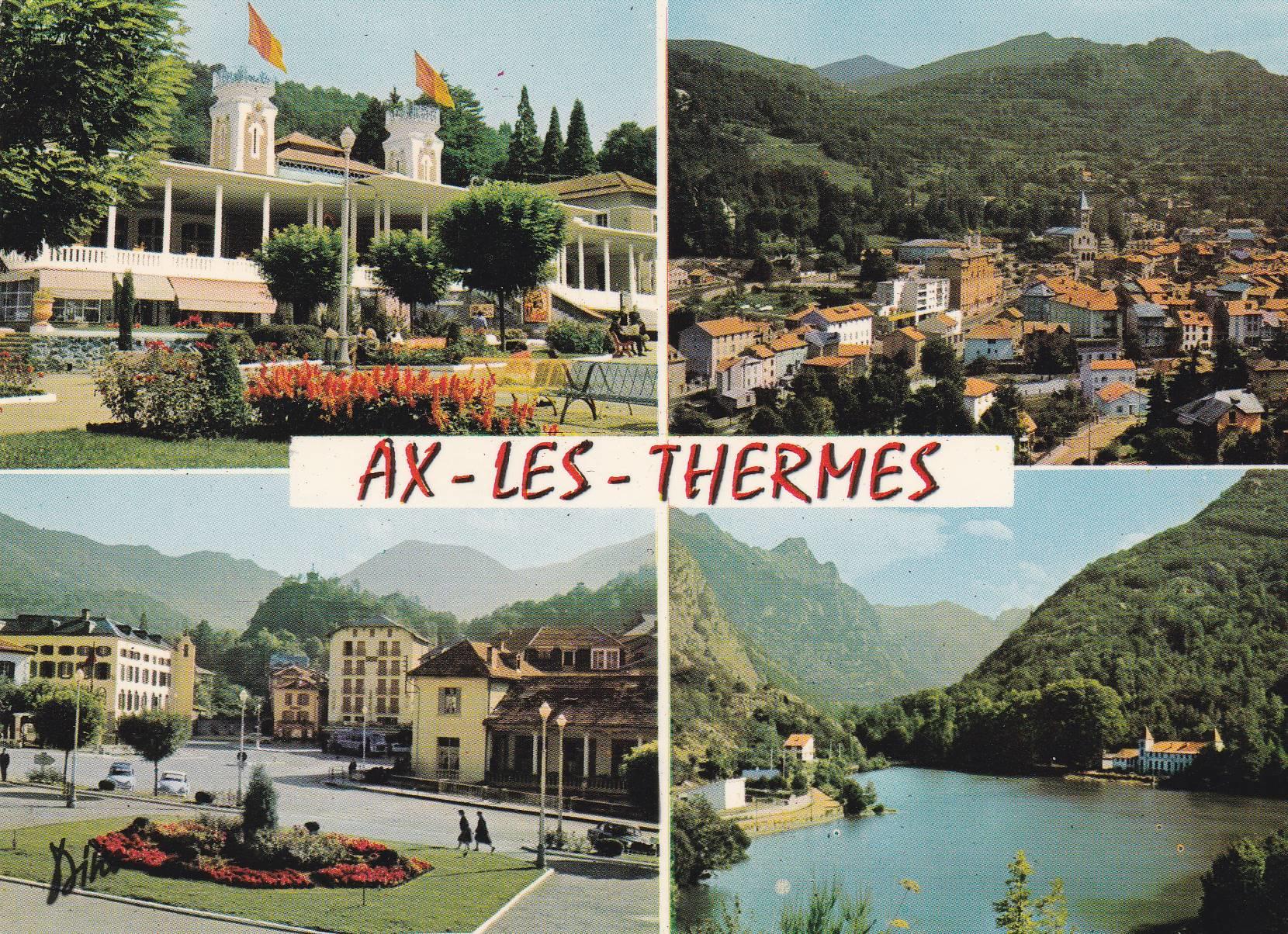 POSTAL B7910: FRANCIA: AX LES THERMES