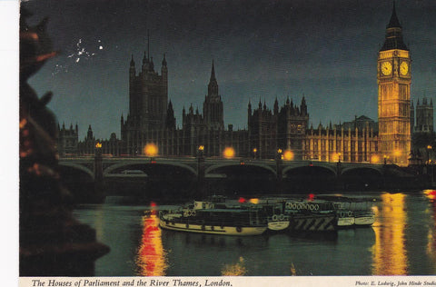 POSTAL B7912: LONDRES: PARLAMENTO BRITANICO