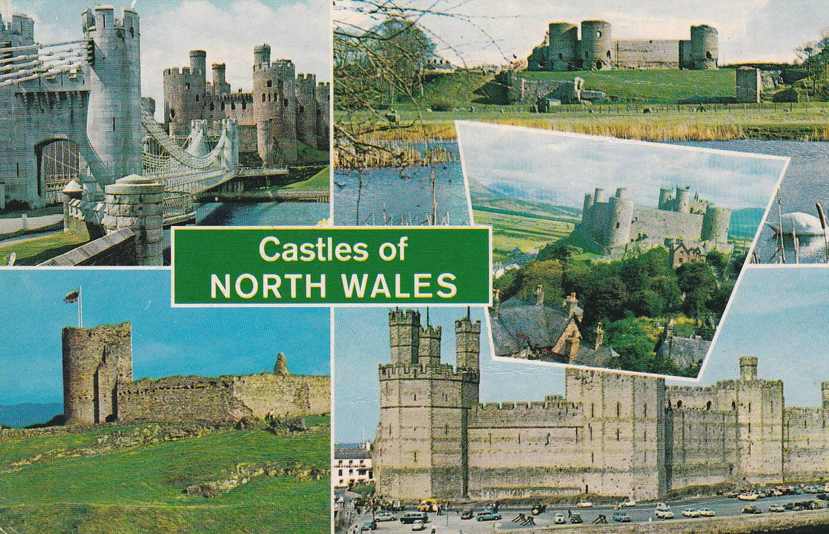 POSTAL B7913: GRAN BRETAÑA: CASTILLO DE CONWAY