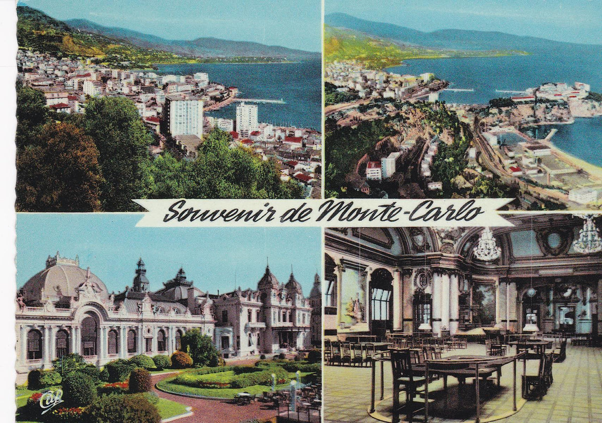 POSTAL B7915: MONTE CARLO: DIVERSOS ASPECTOS