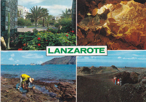 POSTAL B7924: LANZAROTE: LA ISLA DE LOS VOLCANES