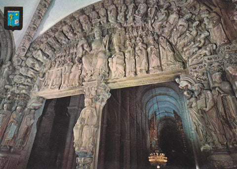POSTAL B7947: SANTIAGO DE COMPOSTELA: PORTICO DE LA GLORIA
