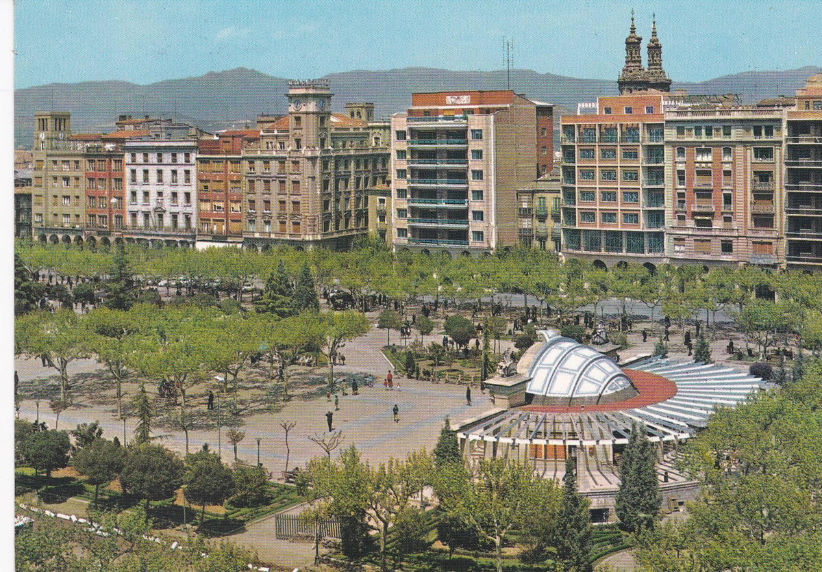 POSTAL B7948: LOGROÑO: PASEO DEL ESPOLON