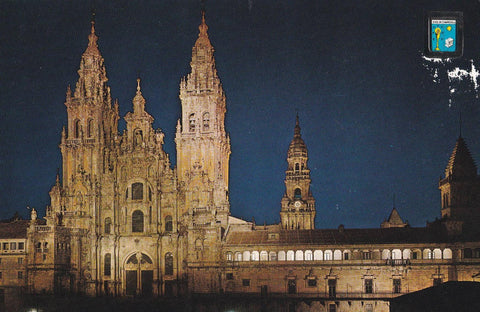 POSTAL B7950: SANTIAGO DE COMPOSTELA: PLAZA DEL OBRADEIRO