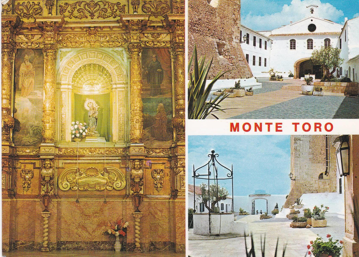 POSTAL B7957: MENORCA: SANTUARIO NUESTRA SEÑORA DE MONTE TORO