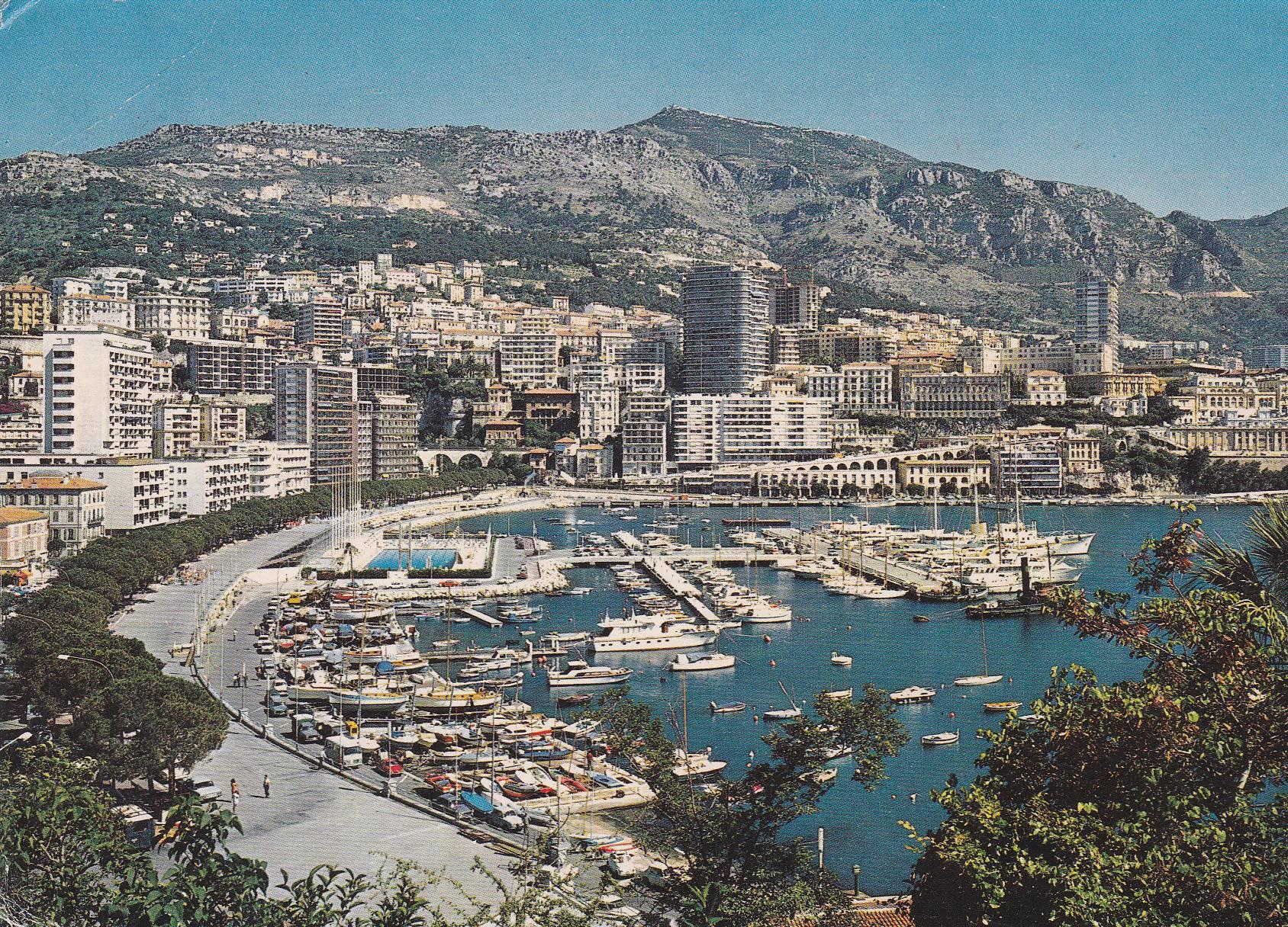 POSTAL B7972: PRINCIPADO DE MONACO: BOULEVARD ALBERT