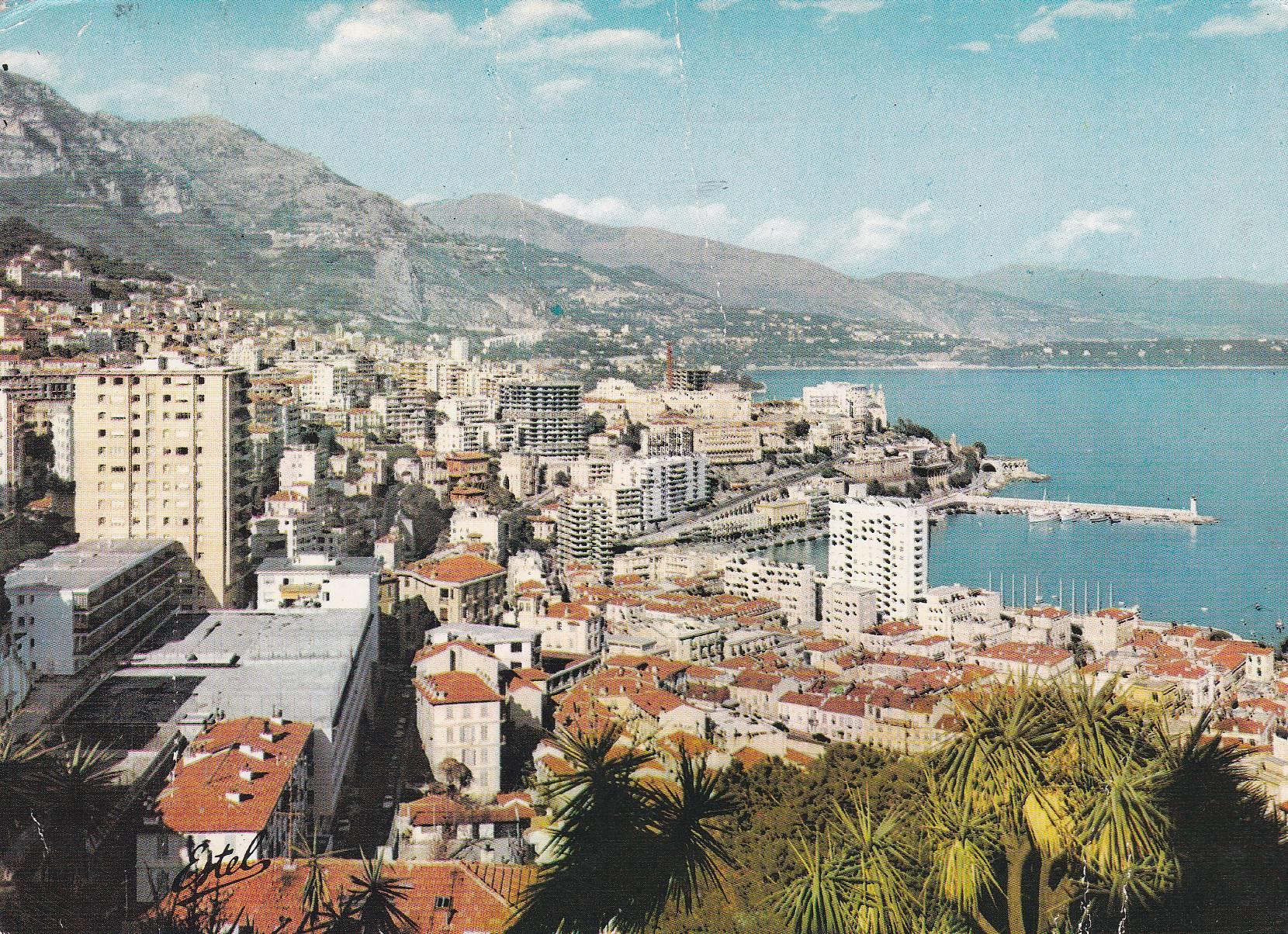 POSTAL B7974: PRINCIPADO DE MONACO: VISTA PARCIAL DEL PUERTO