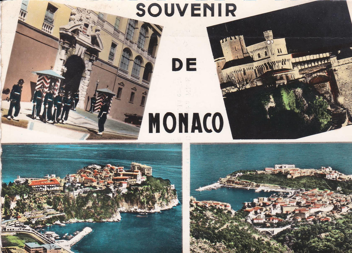 POSTAL B7975: PRINCIPADO DE MONACO: DIVERSOS ASPECTOS