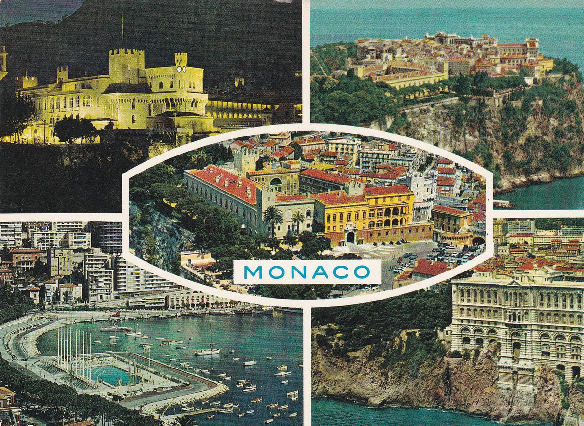 POSTAL B7985: PRINCIPADO DE MONACO: DIVERSOS ASPECTOS