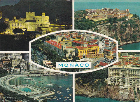 POSTAL B7985: PRINCIPADO DE MONACO: DIVERSOS ASPECTOS