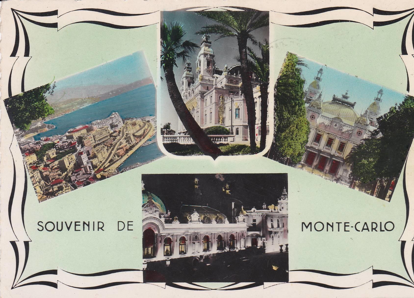 POSTAL B7986: PRINCIPADO DE MONACO: DIVERSOS ASPECTOS