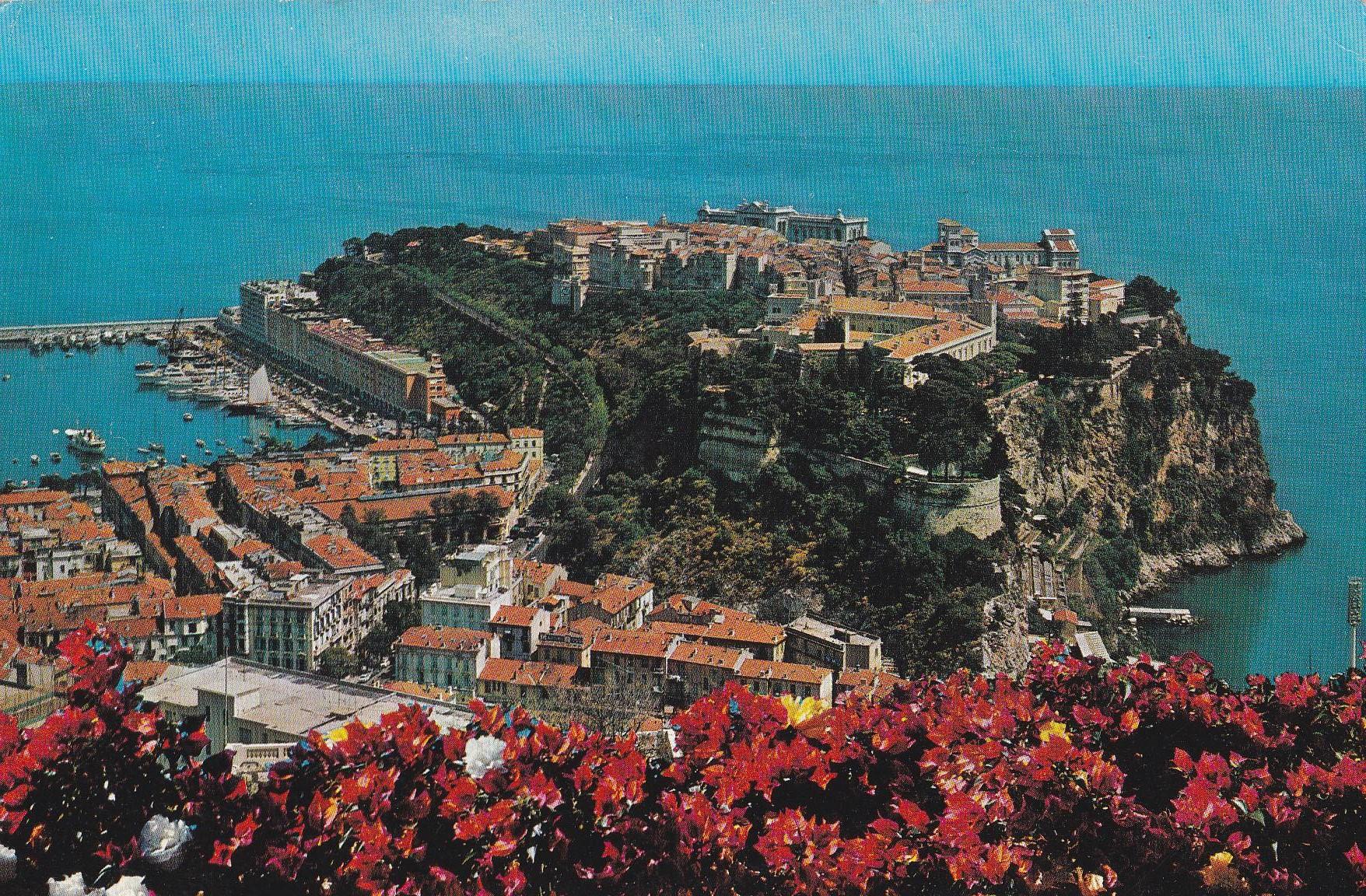 POSTAL B7989: PRINCIPADO DE MONACO: LE ROCHER