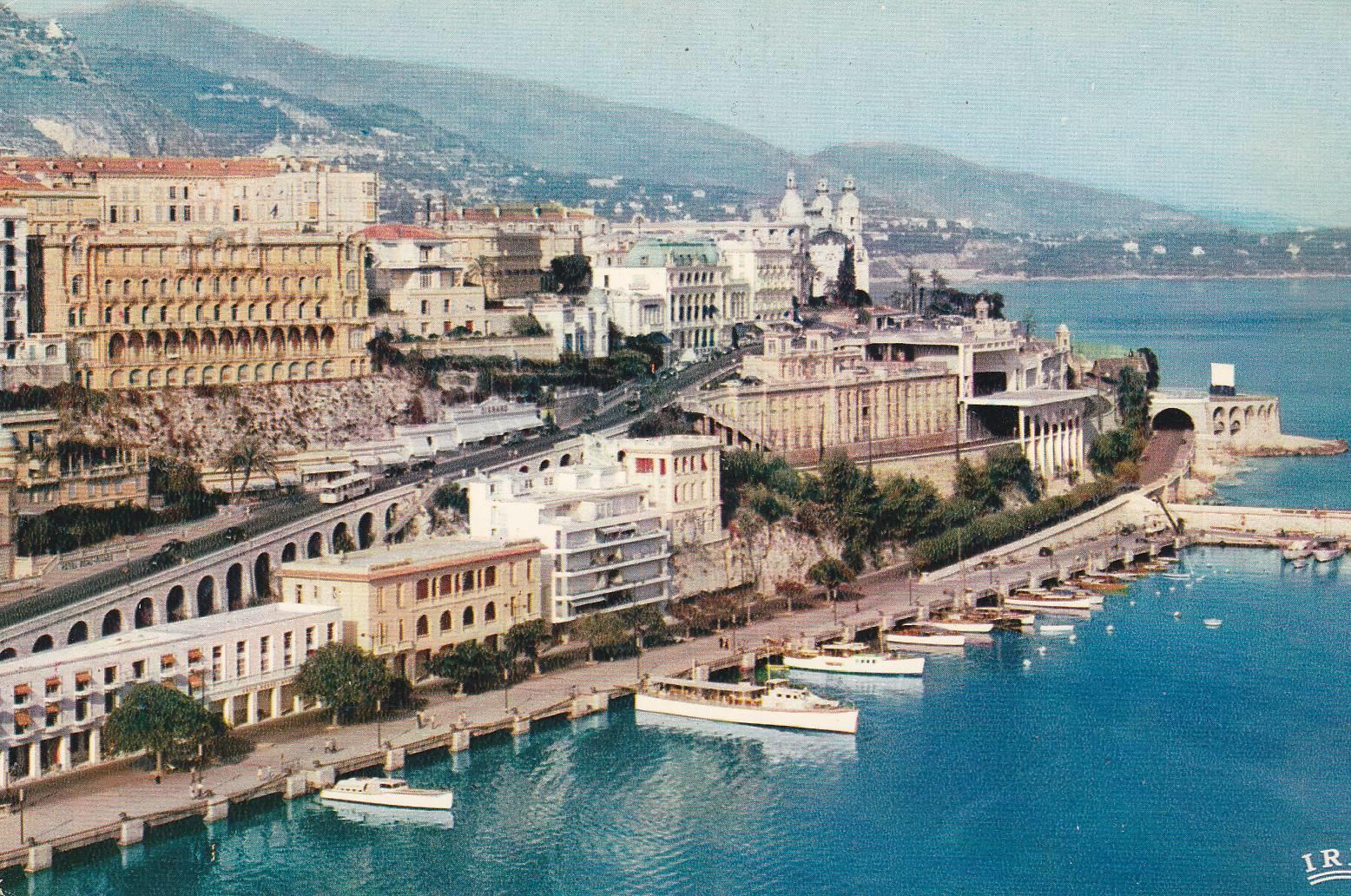 POSTAL B7990: PRINCIPADO DE MONACO: MONTE CARLO VISTA AEREA