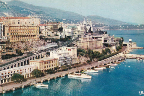 POSTAL B7990: PRINCIPADO DE MONACO: MONTE CARLO VISTA AEREA