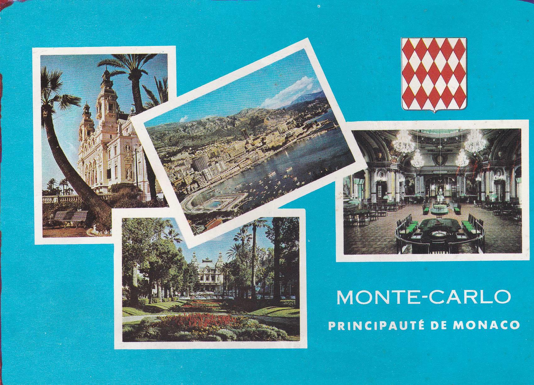 POSTAL B7991: PRINCIPADO DE MONACO: DIVERSOS ASPECTOS