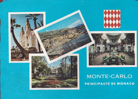 POSTAL B7991: PRINCIPADO DE MONACO: DIVERSOS ASPECTOS