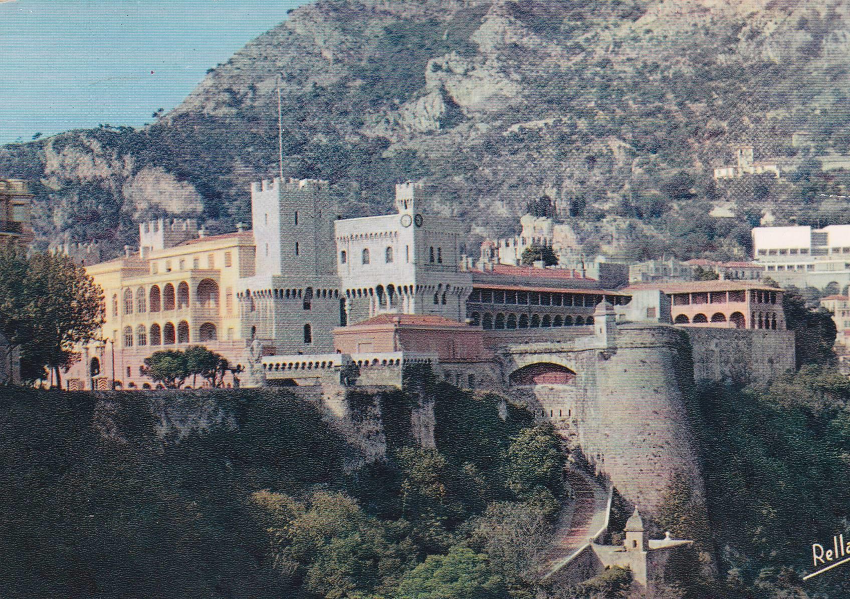 POSTAL B7993: PRINCIPADO DE MONACO: PALACIO DEL PRINCIPE