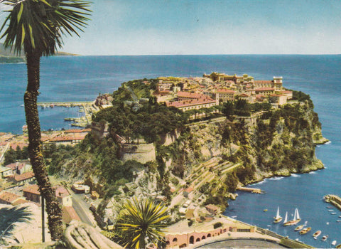 POSTAL B7994: PRINCIPADO DE MONACO: VISTA AEREA LE ROCHER