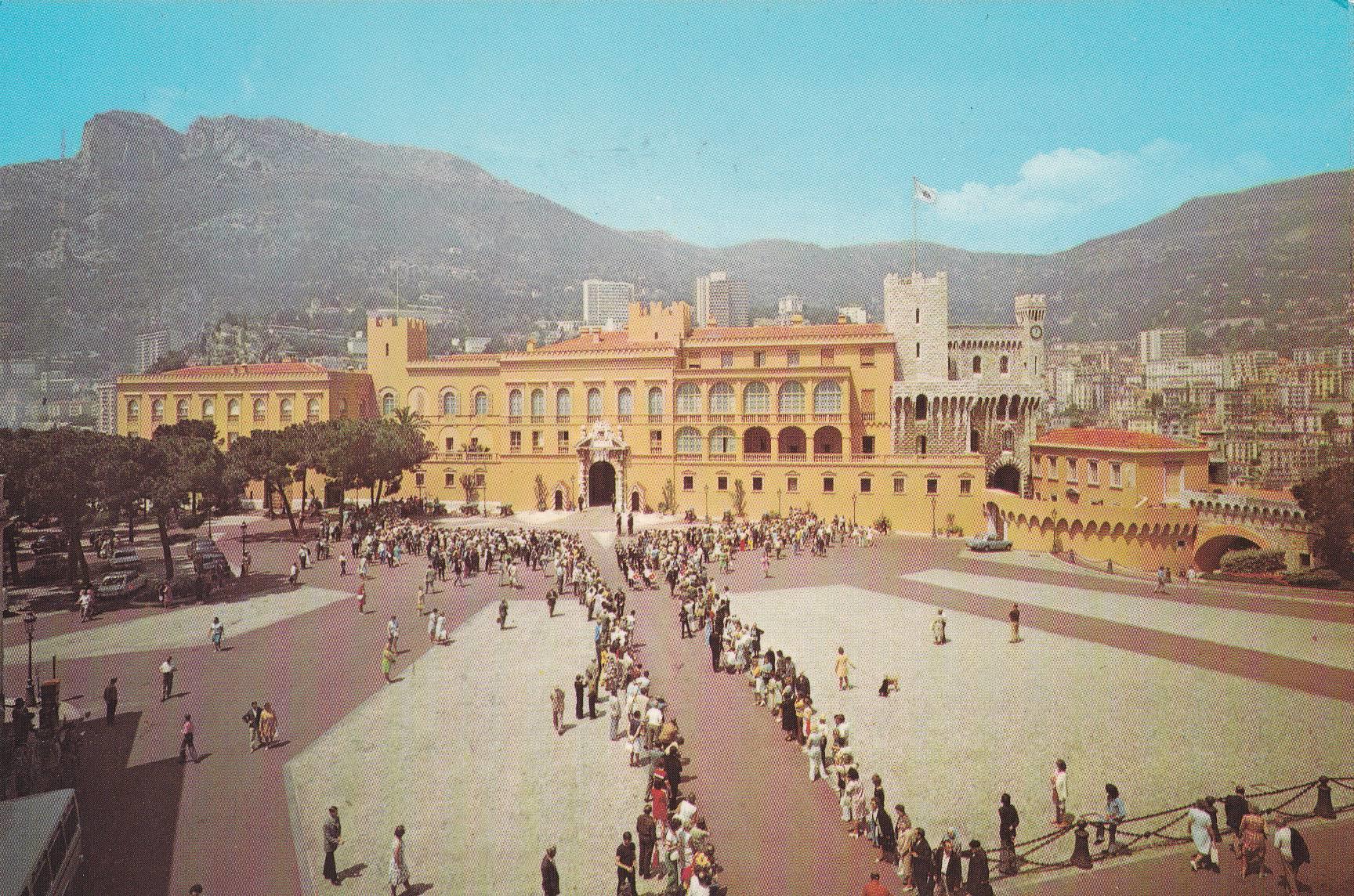 POSTAL B7996: PRINCIPADO DE MONACO: PALACIO DEL PRINCIPE