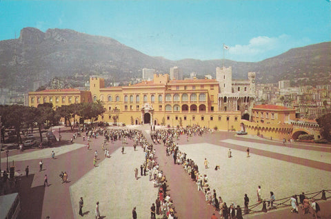 POSTAL B7996: PRINCIPADO DE MONACO: PALACIO DEL PRINCIPE