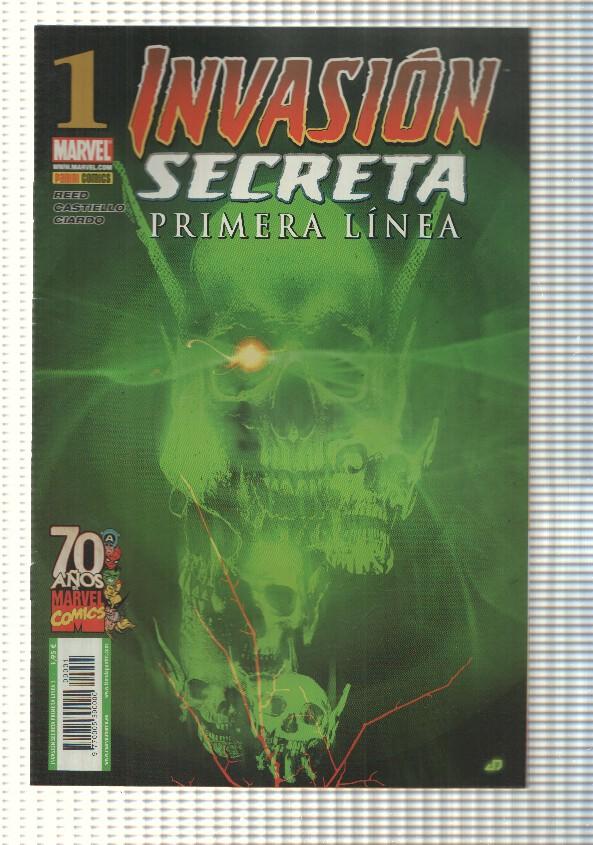marvel: Invasion Secreta-Primera Linea num 01, año 1, 2009 - El fin del mundo capitulo 1