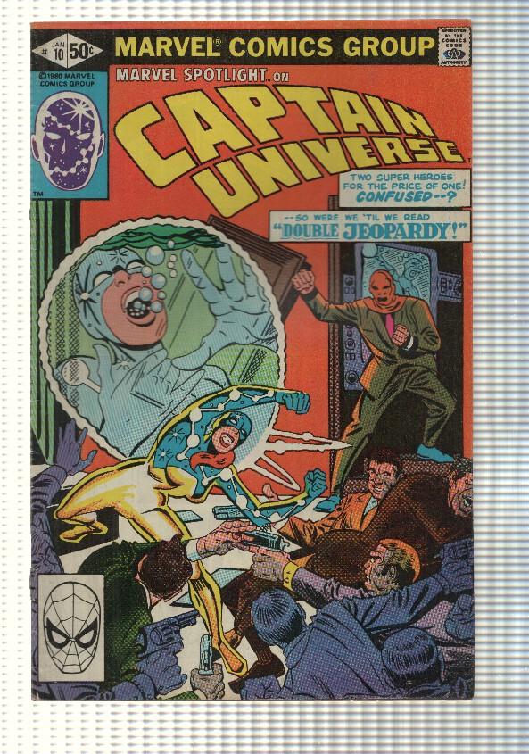 Comic: Marvel Spotlight num 10, vol 2, 1981 - Captain Universe