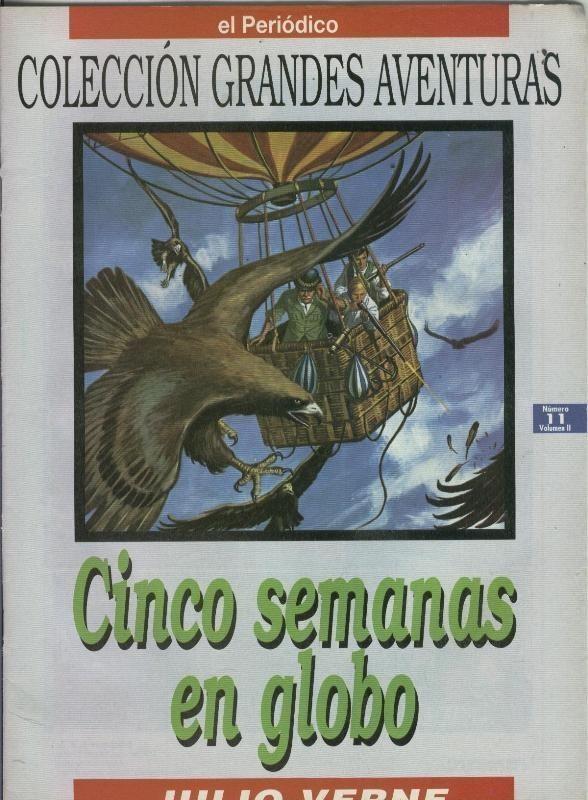 El Periodico: Grandes Aventuras tomo segundo numero 11: Cinco semanas en globo
