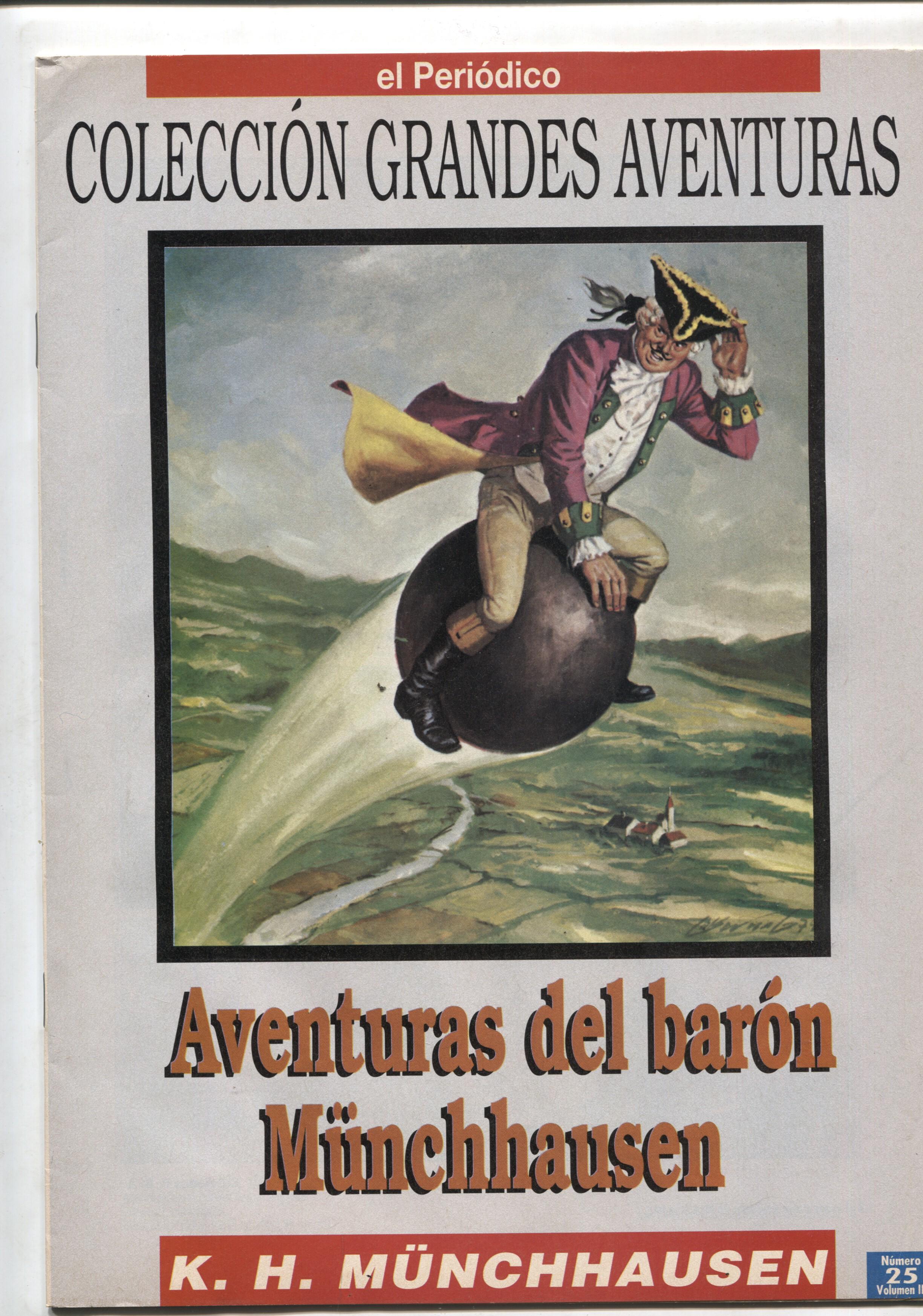 El Periodico: Grandes Aventuras tomo segundo numero 25: Aventuras del Baron Munchhausen