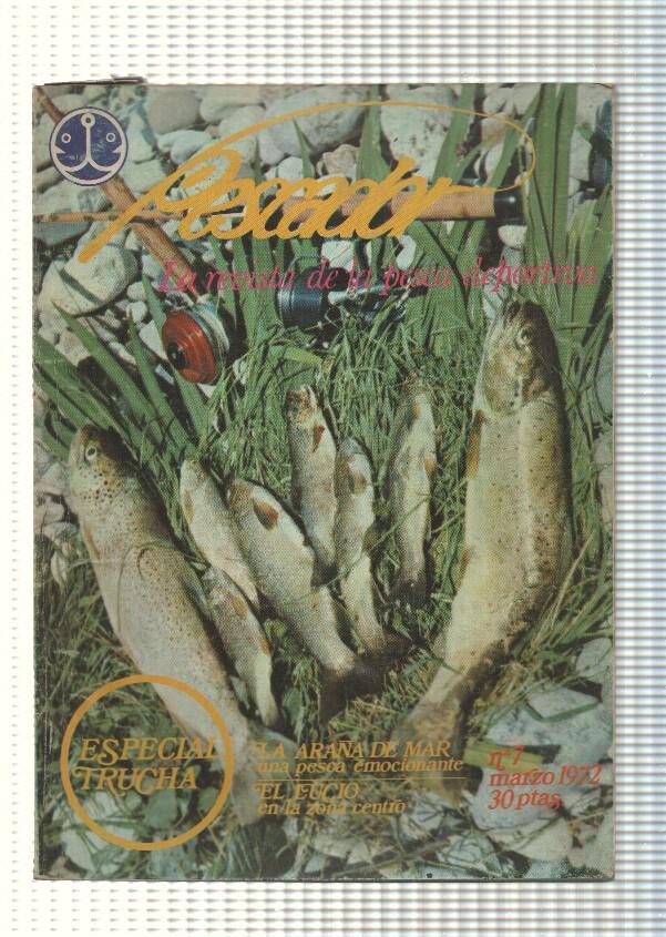 Pescador num 07: La revista de la pesca deportiva. Especial Trucha, La araña de mar una pesca emocionante