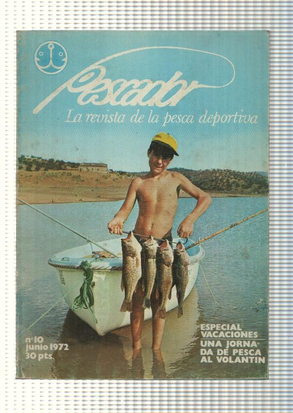 Pescador num 10: La revista de la pesca deportiva. Especial Vacaciones, Una jornada de pesca al volantín