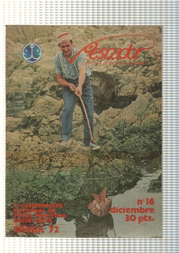 Pescador num 16: La revista de la pesca deportiva. V Campeonato Pesca Maritima desde costa, Spoga 72