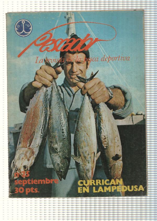 Pescador num 25: La revista de la pesca deportiva. Currican en Lampedusa