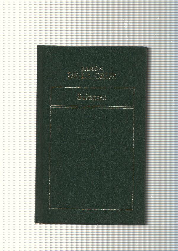 Historia de la literatura española num. 84: Sainetes de Ramon de la Cruz